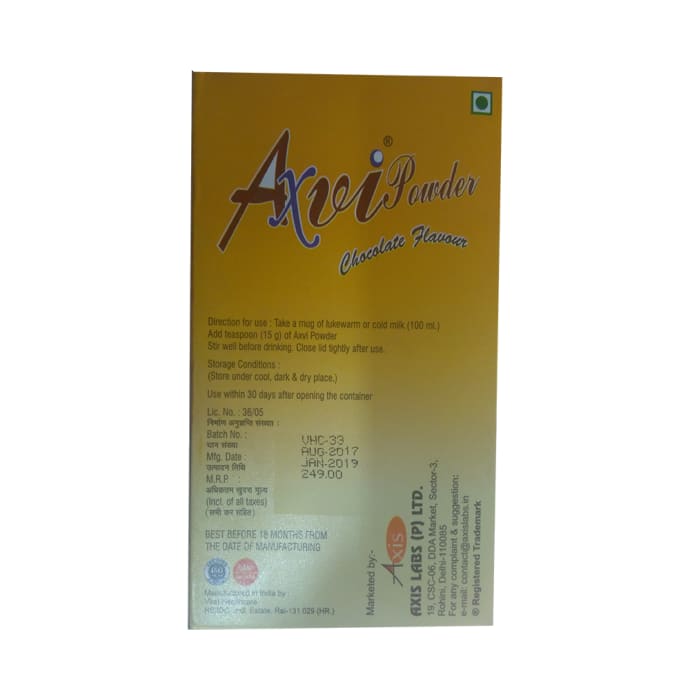 Axvi Powder Chocolate (200gm)