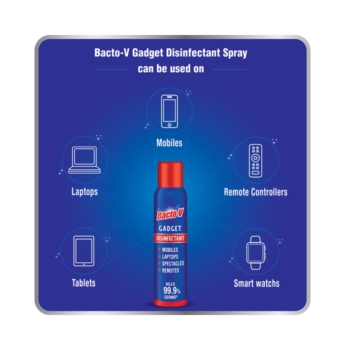 Bacto-V Gadget Disinfectant (100ml)