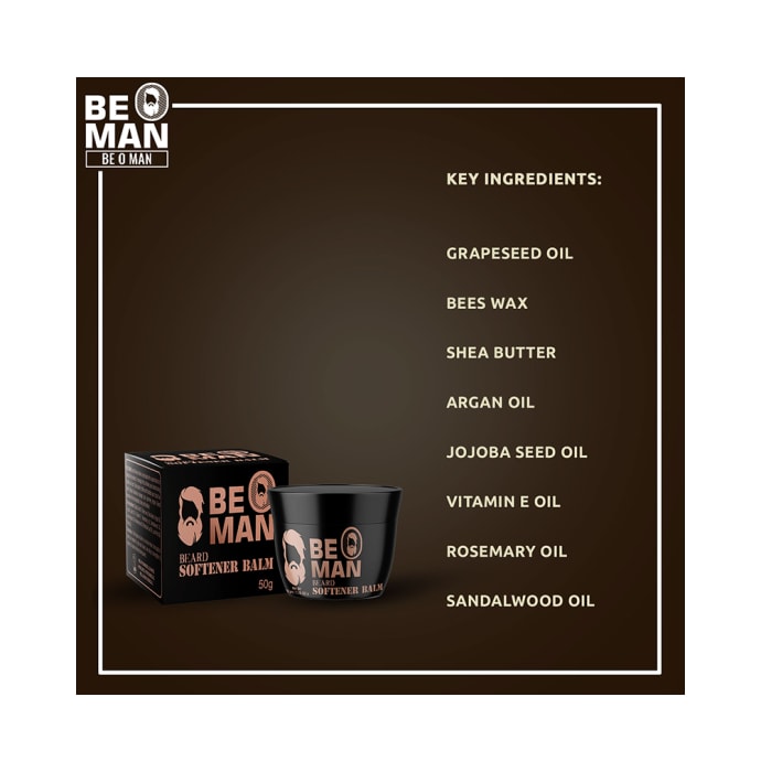 Be O Man Beard Softener Balm (50gm)