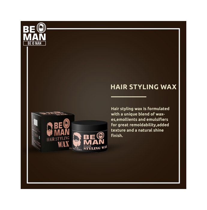 Be O Man Hair Styling Wax (50gm)