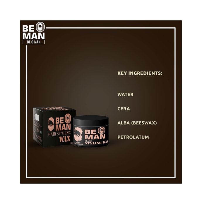 Be O Man Hair Styling Wax (50gm)