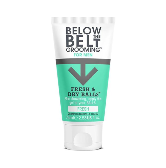 Below the Belt Grooming for Men Fresh and Dry Balls Gel Fresh (75ml)