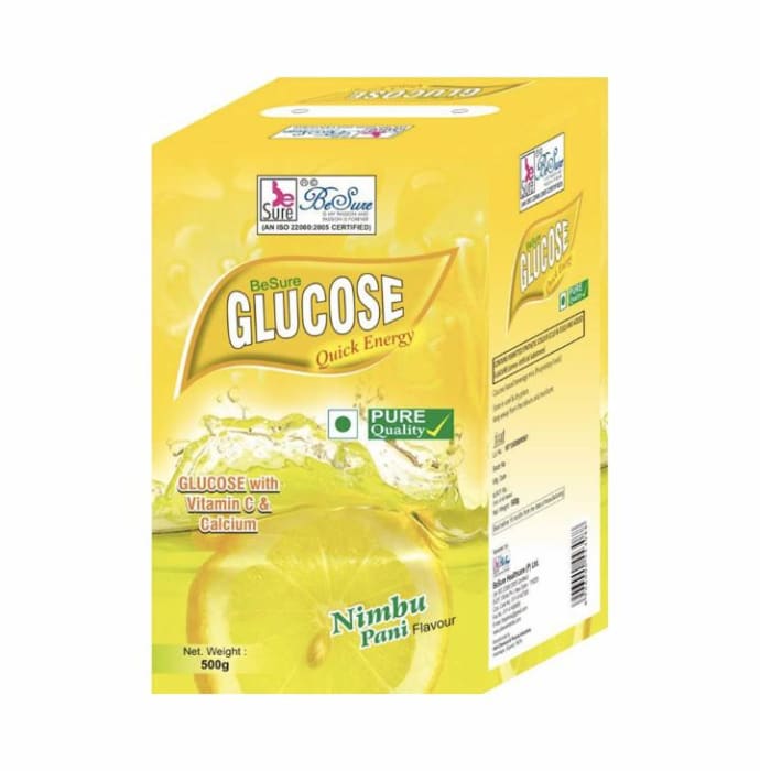 BeSure Glucose Powder Nimbu Pani (500gm)