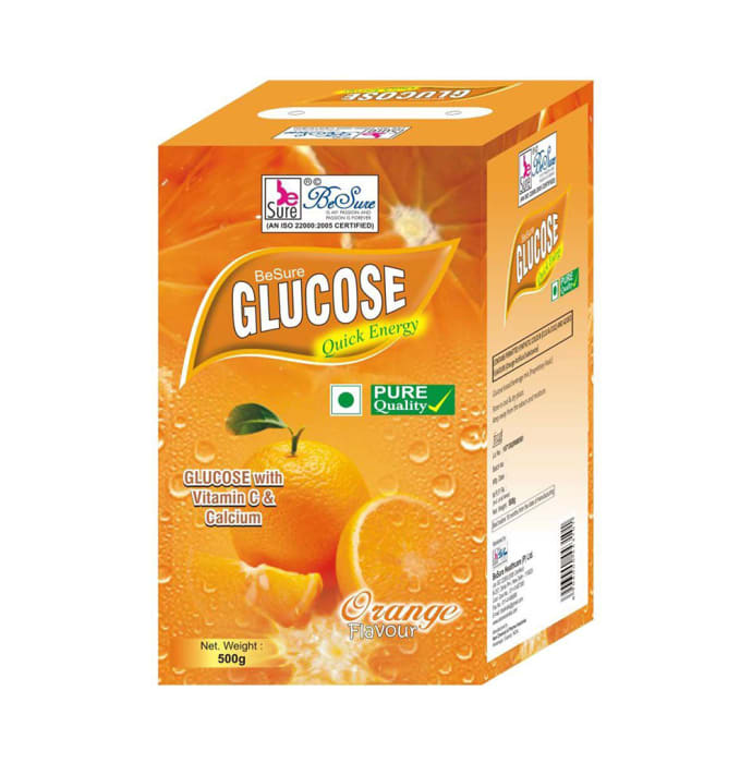 BeSure Glucose Powder Orange (500gm)