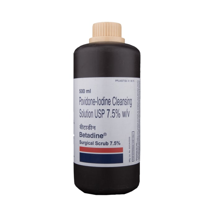 Betadine Surgical Scrub 7.5% Solution (500ml)