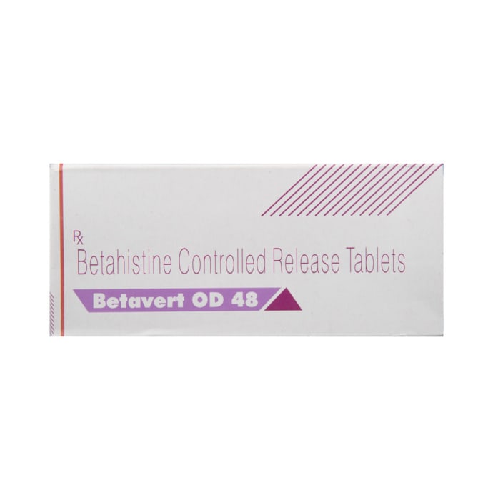 Betavert OD 48mg Tablet CR (10'S)