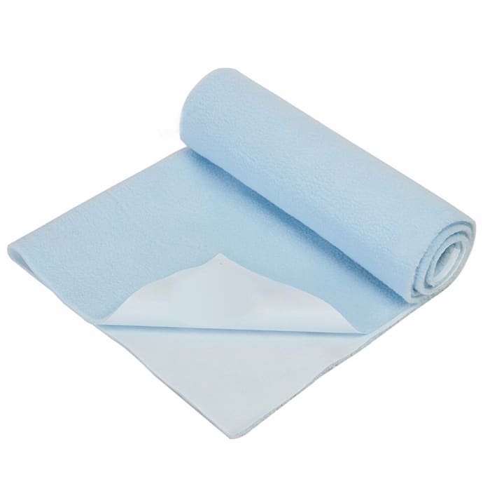 Bey Bee Waterproof Baby Bed Protector Dry Sheet for New Born Babies (70cm X 50cm) Small Blue