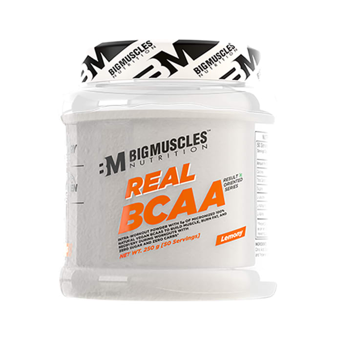 Big Muscles Real BCAA Lemony (250gm)