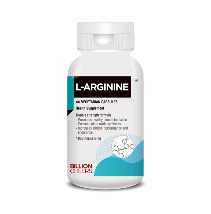 Billion Cheers L-Arginine Vegetarian Capsules