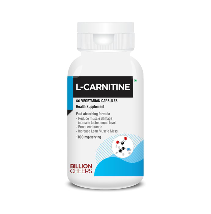 Billion Cheers L-Carnitine Vegetarian Capsules