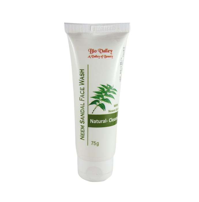 Bio Valley Neem Sandal Face Wash (75gm)