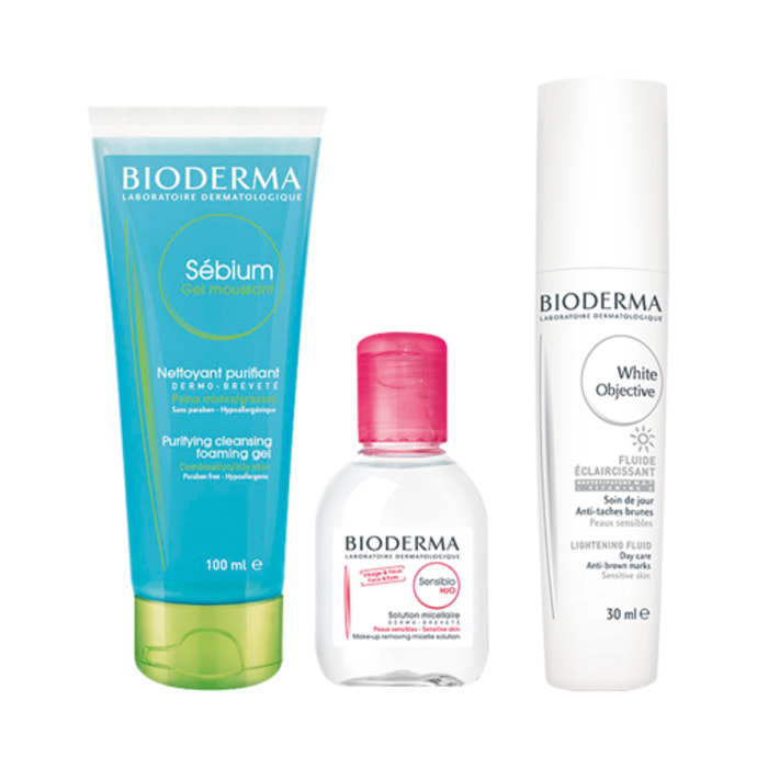 Bioderma day routine combo pack