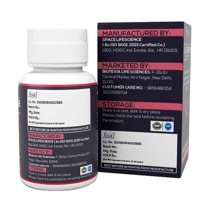 Biotevia Life Sciences L-Glutathione Veg Capsule