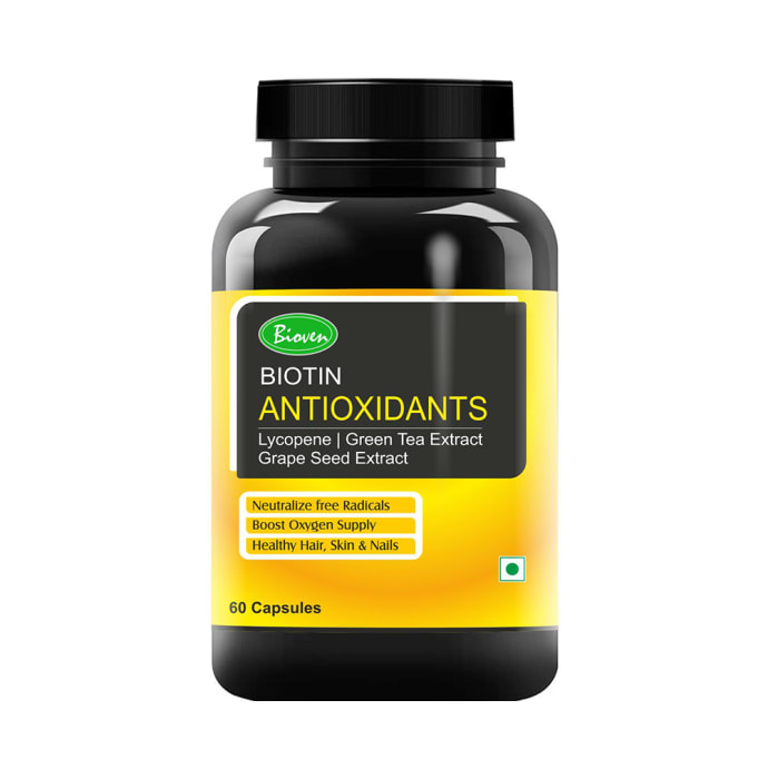 Bioven Biotin Antioxidants Capsule (60'S)