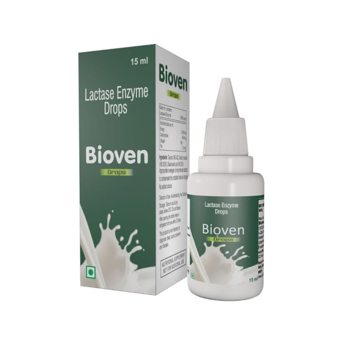 Bioven Lactase Enzyme Drop (15ml)