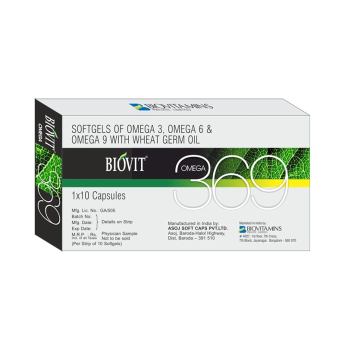 Biovit 369 Soft Gelatin Capsule (10'S)