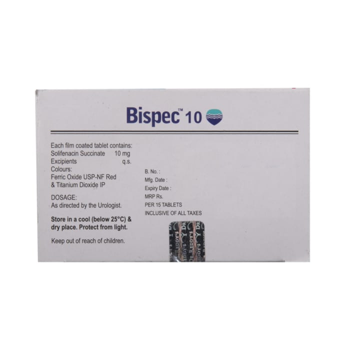 Bispec 10mg Tablet (15'S)