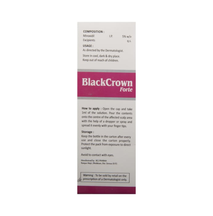 Black Crown Forte 5% Solution (60ml)