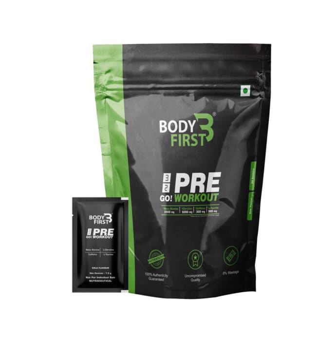 Body First 32 Go Pre Workout Sachet (7.5gm Each) Cola