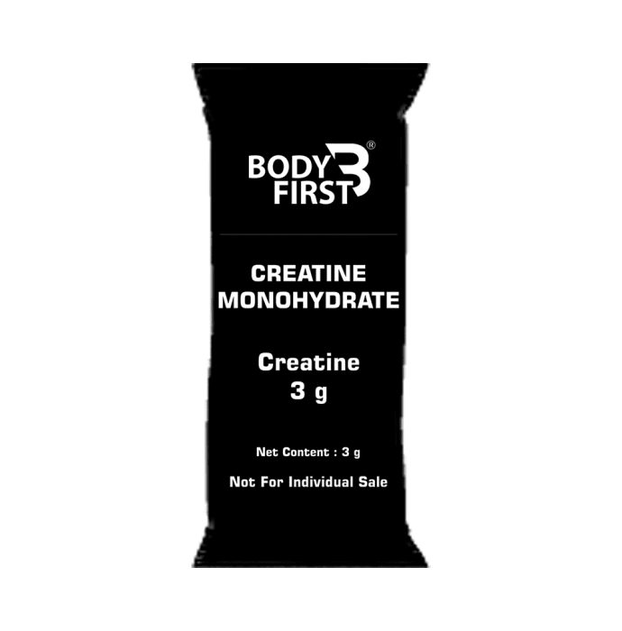 Body First Creatine Monohydrate (3gm Each) Unflavoured