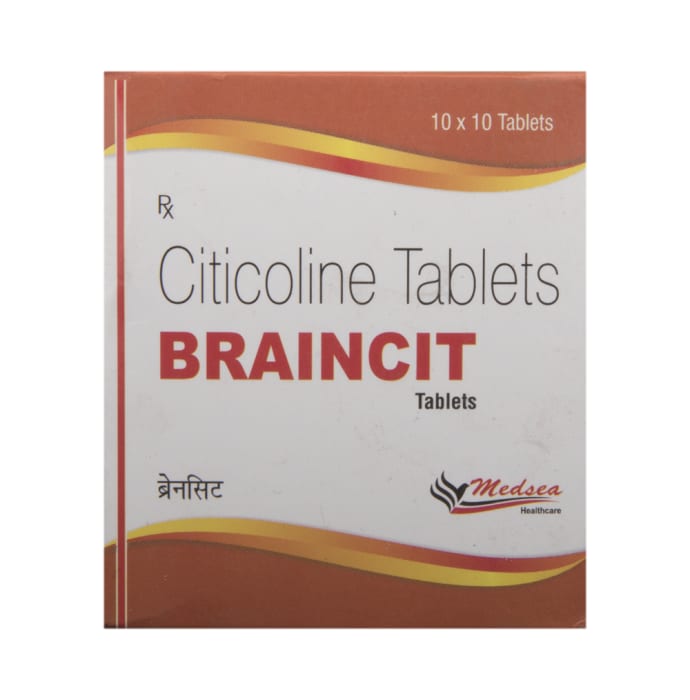 Braincit 500mg Tablet (10'S)