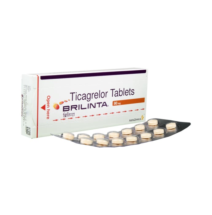 Brilinta 90mg Tablet (14'S)