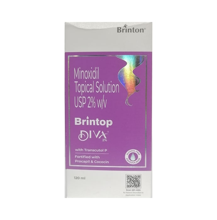 Brintop Diva 2% Topical Solution (120ml)