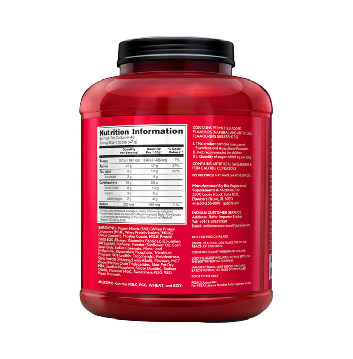 Bsn syntha-6 powder chocolate milkshake (5lb)