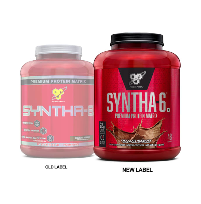 Bsn syntha-6 powder chocolate milkshake (5lb)