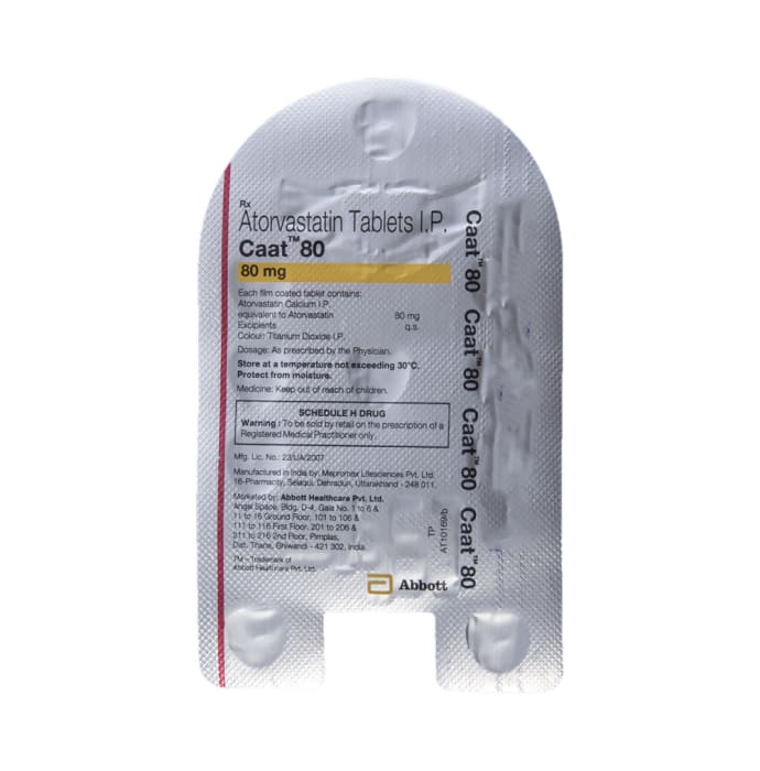 CAAT 80mg Tablet (10'S)