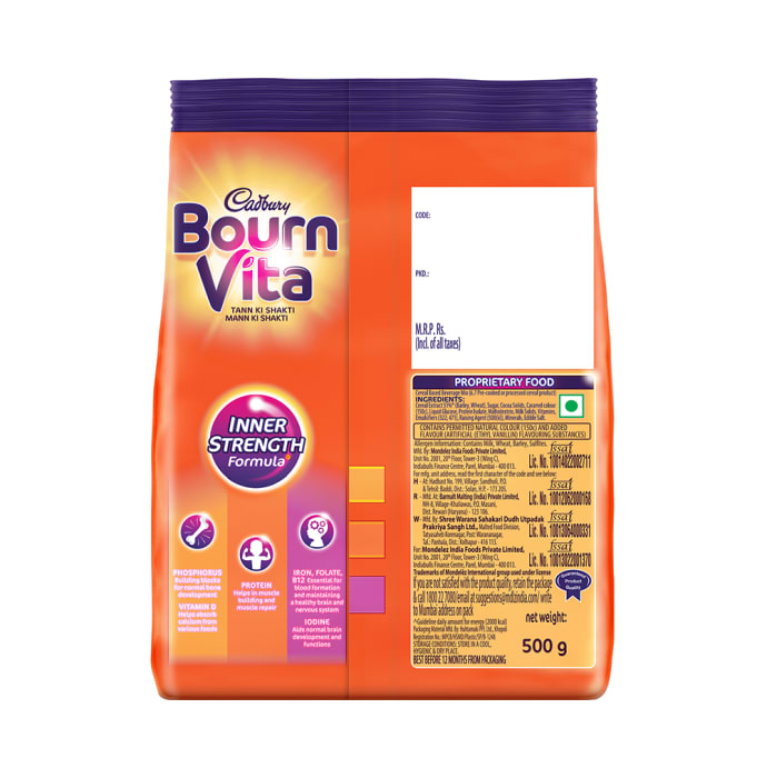 Cadbury Bournvita Health Drink Refill (2kg)