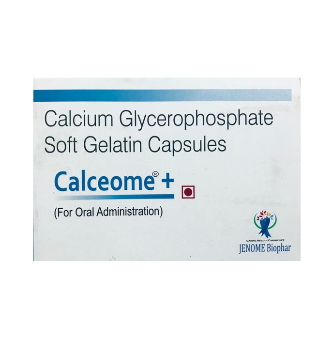 Calceome Plus Soft Gelatin Capsule (15'S)