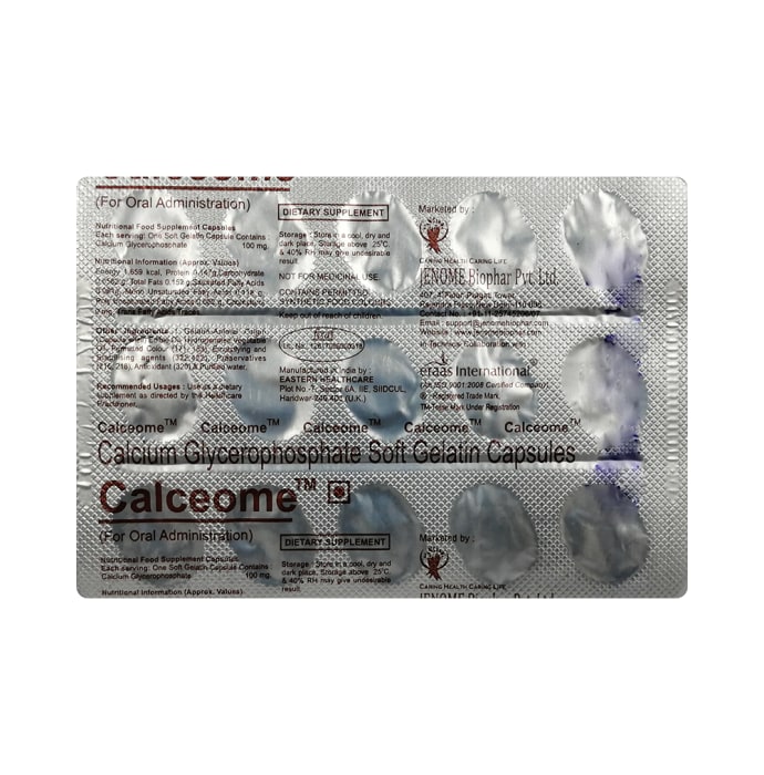 Calceome Soft Gelatin Capsule (15'S)