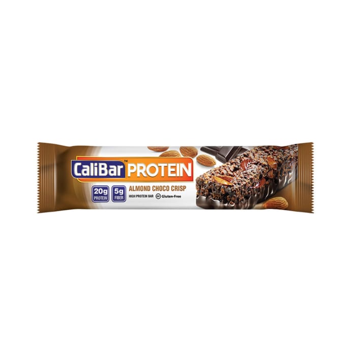 Calibar protein bar almond choco crisp