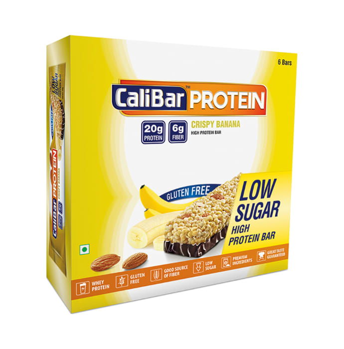 Calibar Protein Bar Crispy Banana