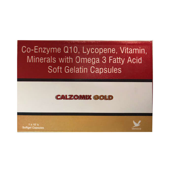 Calzomix Gold Soft Gelatin Capsule (10'S)