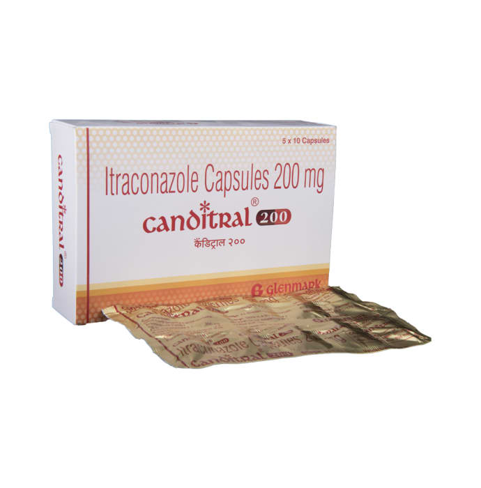 Canditral 200mg Capsule (10'S)