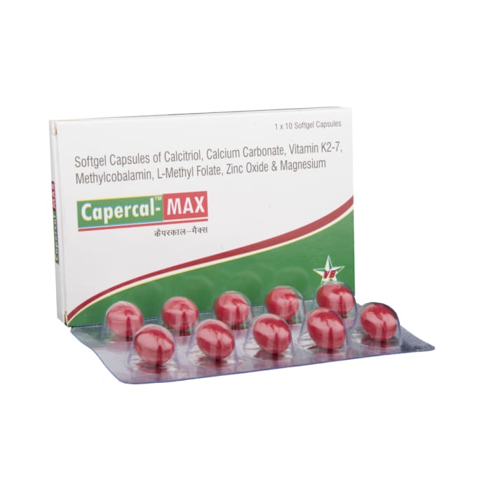 Capercal-Max Soft Gelatin Capsule (10'S)