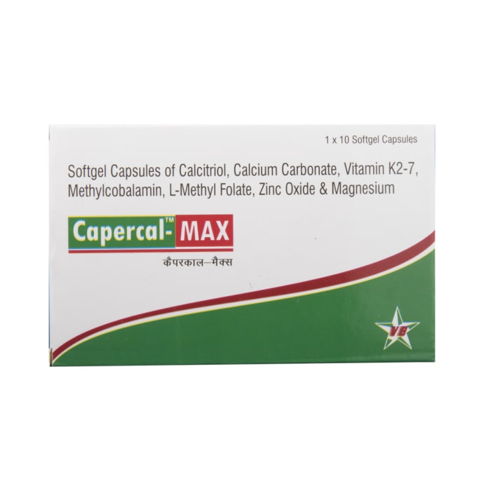 Capercal-Max Soft Gelatin Capsule (10'S)