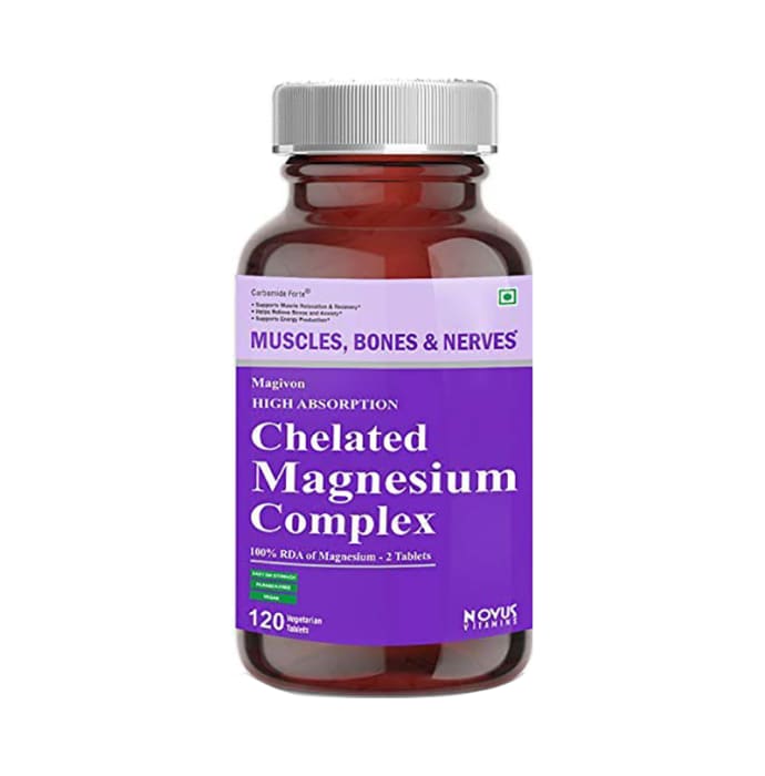 Carbamide Forte Chelated Magnesium Complex 824mg Vegetarian Tablet (120'S)