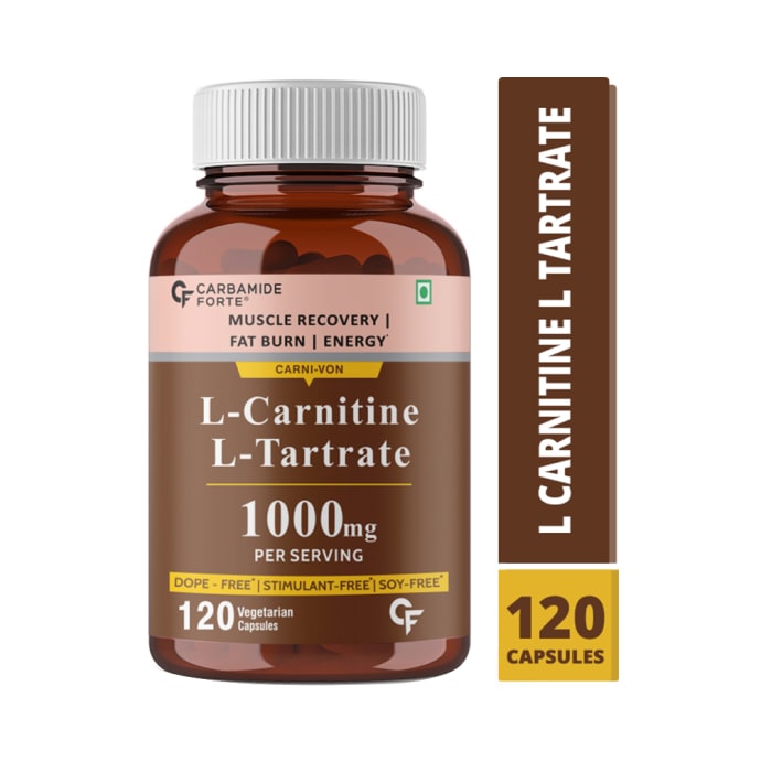 Carbamide Forte L-Carnitine L-Tartrate 1000mg Vegetarian Capsule