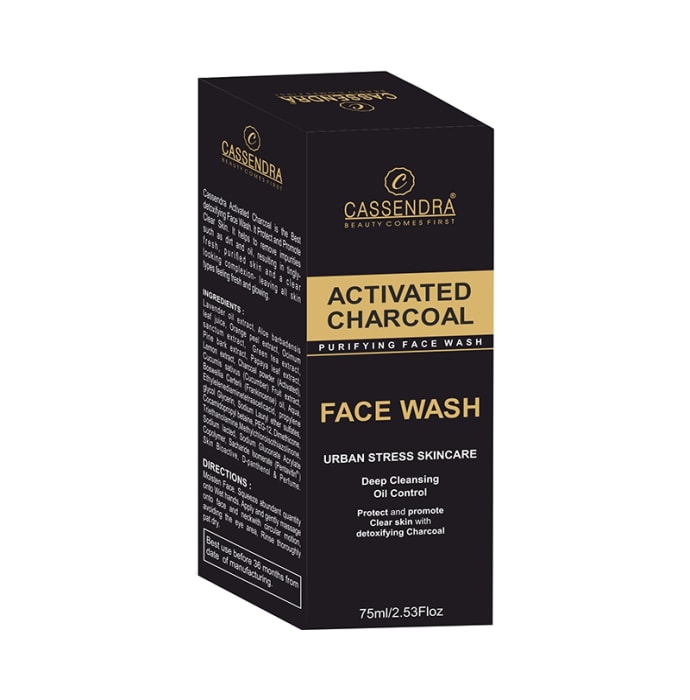 Cassendra Face Wash Activated Charcoal (75ml)