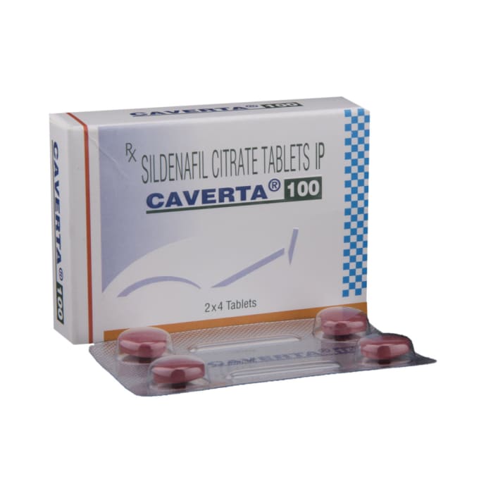 Caverta 100mg Tablet (4'S)