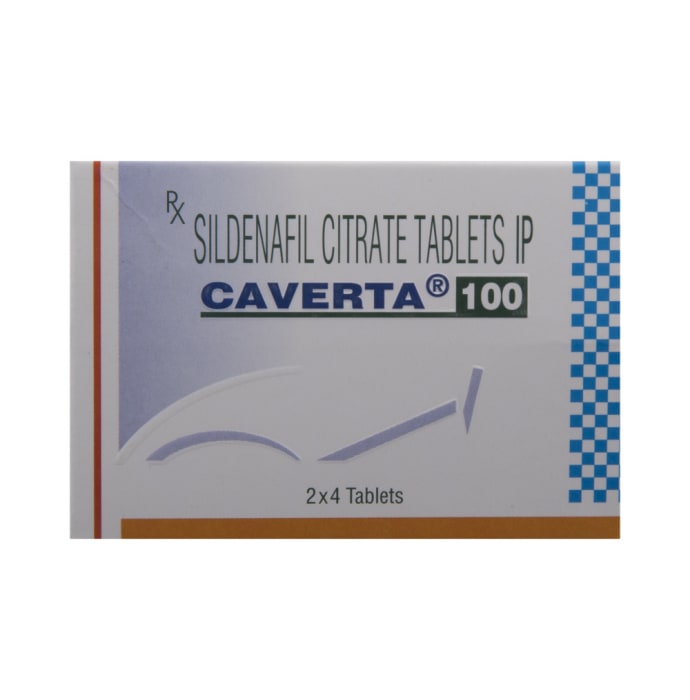 Caverta 100mg Tablet (4'S)