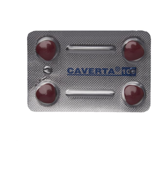 Caverta 100mg Tablet (4'S)