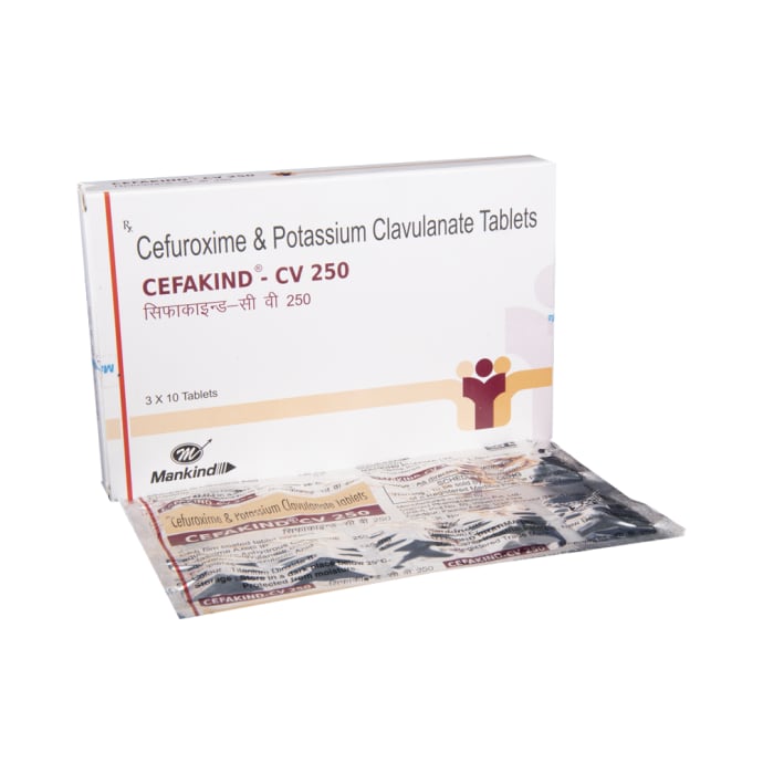 Cefakind-CV 250 Tablet (10'S)