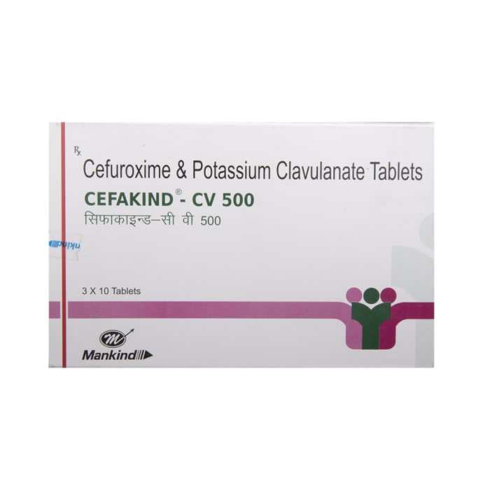 Cefakind-CV 500 Tablet (10'S)