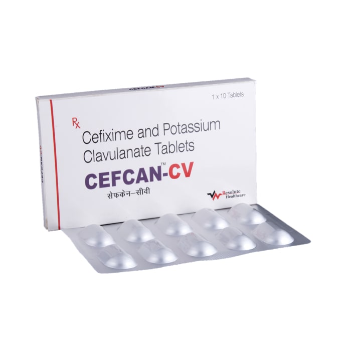 Cefcan-CV 200mg / 125mg Tablet (10'S)