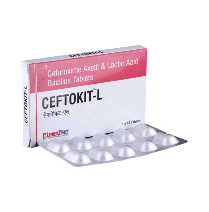 Ceftokit-L Tablet (10'S)