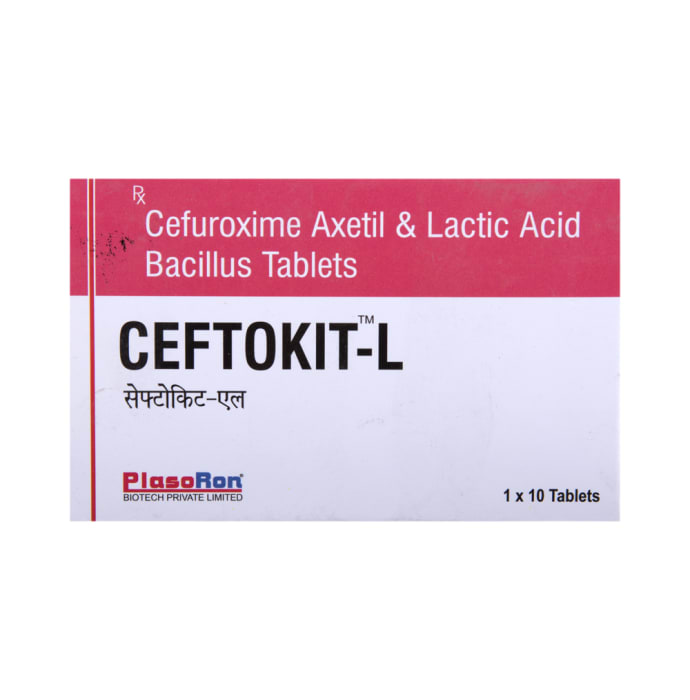 Ceftokit-L Tablet (10'S)